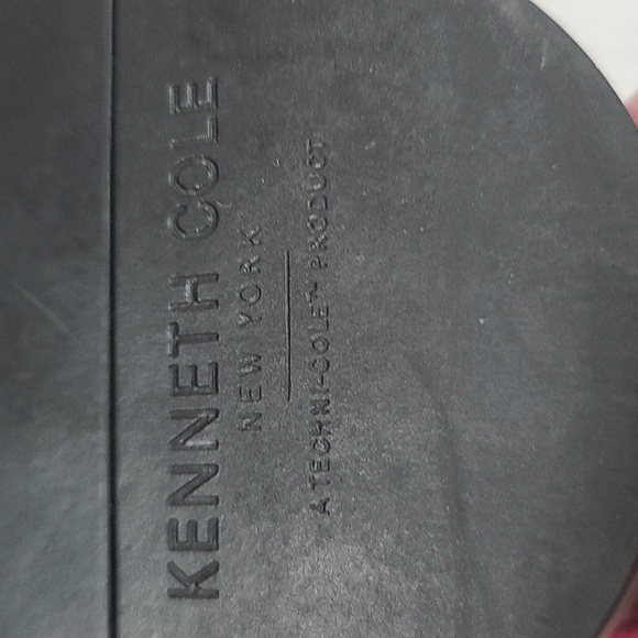 Kenneth Cole NY Techni-Cole Mens Dress Shoes Black Leather Laces Sz 13M EUC - Picture 11 of 12